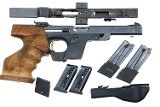 Walther GSP .22LR Pistol, Cased, Conversion Kit (.32 S&W LW), FB02004 - 2 of 16