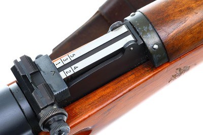 W&F Bern, Swiss K31 Rifle, Upgraded Target Sights, P268621, FB02107 - Image 10 of 17