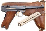 DWM 1906 Swiss Military Luger, Cross-in-Shield, Holster, 9675, FB00014 - 2 of 23