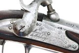French AN IX Gendarmerie Percussion Pistol, Maubeuge Arsenal, 135, O-152 - 9 of 11