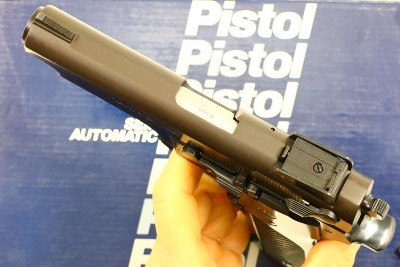 Rare S&W Model 559 Steel Frame Pistol, 1 of 250, Box, A749351, FB00668 - Image 8 of 12