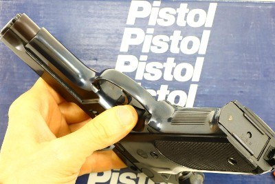 Rare S&W Model 559 Steel Frame Pistol, 1 of 250, Box, A749351, FB00668 - Image 9 of 12