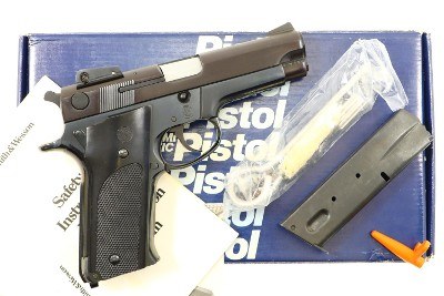 Rare S&W Model 559 Steel Frame Pistol, 1 of 250, Box, A749351, FB00668 - Image 2 of 12
