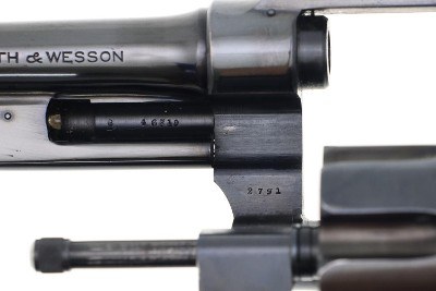Prewar S&W 38-44 Heavy Duty Revolver, Factory Letter, Early Box, FB01537 - Image 11 of 21