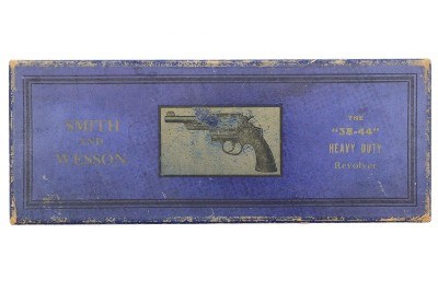 Prewar S&W 38-44 Heavy Duty Revolver, Factory Letter, Early Box, FB01537 - Image 16 of 21