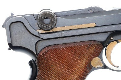 Swiss DWM 1906 Pistol, Swiss Cross in Starburst, Holster, 6508, FB00008 - Image 15 of 25