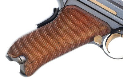 Swiss DWM 1906 Pistol, Swiss Cross in Starburst, Holster, 6508, FB00008 - Image 10 of 25