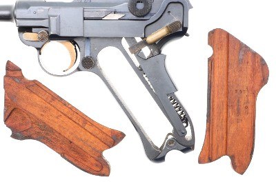 Swiss DWM 1906 Pistol, Swiss Cross in Starburst, Holster, 6508, FB00008 - Image 20 of 25