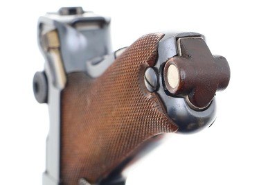 Swiss DWM 1906 Pistol, Swiss Cross in Starburst, Holster, 6508, FB00008 - Image 18 of 25
