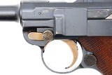 Swiss DWM 1906 Pistol, Swiss Cross in Starburst, Holster, 6508, FB00008 - 16 of 25