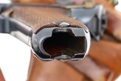 Swiss DWM 1906 Pistol, Swiss Cross in Starburst, Holster, 6508, FB00008 - Image 9 of 25