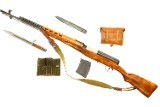 Russian Izhevsk Tokarev SVT-40 Military Rifle, Bayonet, XK3279, FB01828 - 2 of 25