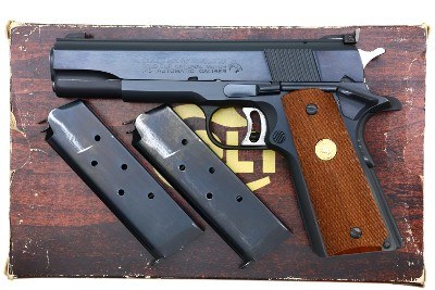 Colt Gold Cup National Match Pistol, Boxed, 03927N70, FB01270