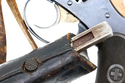 ANTIQUE Bern 1882 Military Revolver, Original Shoulder Stock, 3751, O-247 - Image 13 of 23