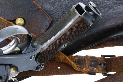 ANTIQUE Bern 1882 Military Revolver, Original Shoulder Stock, 3751, O-247 - Image 9 of 23