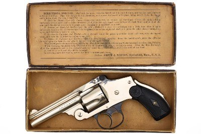 S&W Double Action 38, Fourth Model Revolver, .38 Cal, 197012, FB01392