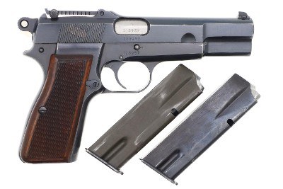 FN High Power Pistol, Tangent Sight, WWII, German Military, 123957, FB01634 - Image 2 of 13