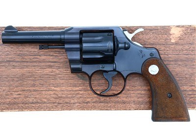 Stunning Colt Official Police Revolver, .38 Spec., Made 1956, FB01709