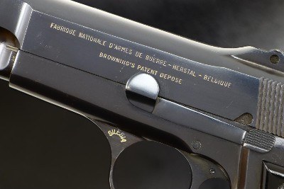 FN Hi Power, Tangent, Slotted, Silesia, Black Grips, T308844, A-1803 - Image 3 of 12
