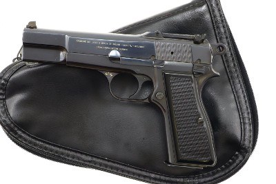 FN Hi Power, Tangent, Slotted, Silesia, Black Grips, T308844, A-1803 - Image 2 of 12