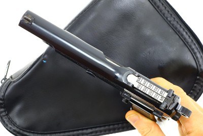 FN Hi Power, Tangent, Slotted, Silesia, Black Grips, T308844, A-1803 - Image 10 of 12