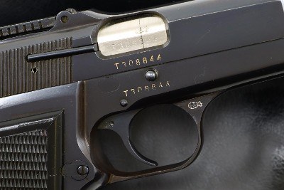 FN Hi Power, Tangent, Slotted, Silesia, Black Grips, T308844, A-1803 - Image 4 of 12
