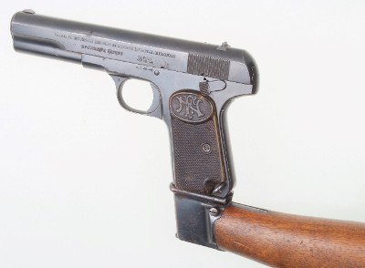 FN 1903 Pistol, Shoulder Stock Rig, C-9 - Image 3 of 20