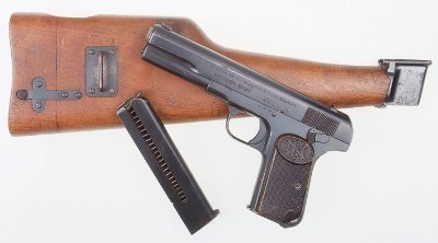 FN 1903 Pistol, Shoulder Stock Rig, C-9