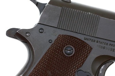 Colt 1911A1, US Military, WWII, Pistol, Accessories Belt, 869091, FB01946 - Image 7 of 13