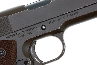 Colt 1911A1, US Military, WWII, Pistol, Accessories Belt, 869091, FB01946 - Image 4 of 13