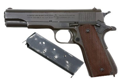 Colt 1911A1, US Military, WWII, Pistol, Accessories Belt, 869091, FB01946
