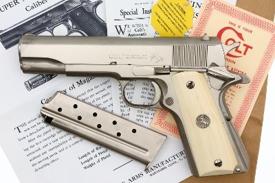 Colt Super 38, Semi Auto, Pistol, Boxed, Documentation, 164046, FB02155 - Image 2 of 17