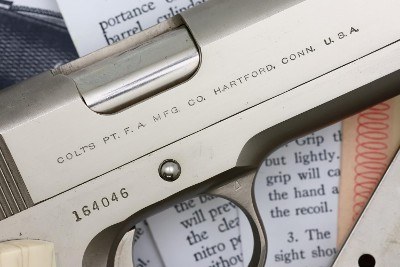 Colt Super 38, Semi Auto, Pistol, Boxed, Documentation, 164046, FB02155 - Image 4 of 17