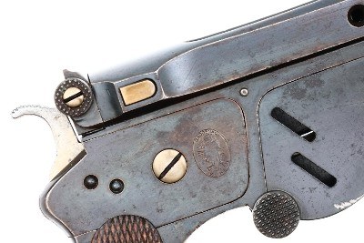 Exotic Bergmann 1896, No. 2, Folding Trigger, ANTIQUE, 386, O-268 - Image 9 of 16