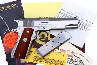 Colt Silver Star 45, 1911, Stainless Steel Pistol, Boxed, SS00523, FB02133 - Image 2 of 14