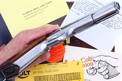 Colt Silver Star 45, 1911, Stainless Steel Pistol, Boxed, SS00523, FB02133 - Image 6 of 14