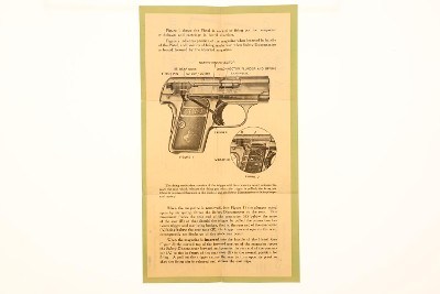 Colt Model 1908 Vest Pocket Pistol, Documented, Boxed, 308520, FB02159 - Image 12 of 18