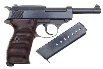 Mauser P38, Eagle L, German Police, Made 1944, Holster, 1861, FB01492 - Image 4 of 16