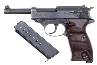 Mauser P38, Eagle L, German Police, Made 1944, Holster, 1861, FB01492 - Image 3 of 16