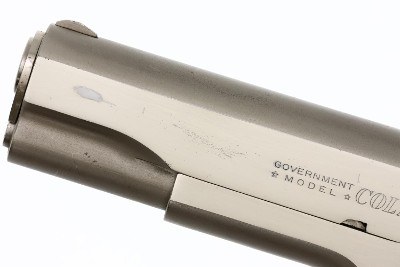 Colt Government Model, Factory Nickeled 1911A1 Pistol, Made 1959, FB01519 - Image 5 of 12