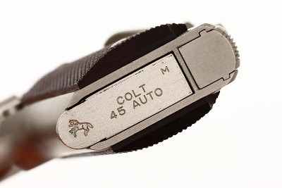 Colt Government Model, Factory Nickeled 1911A1 Pistol, Made 1959, FB01519 - Image 11 of 12