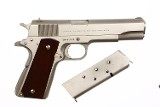 Colt Government Model, Factory Nickeled 1911A1 Pistol, Made 1959, FB01519 - 2 of 12