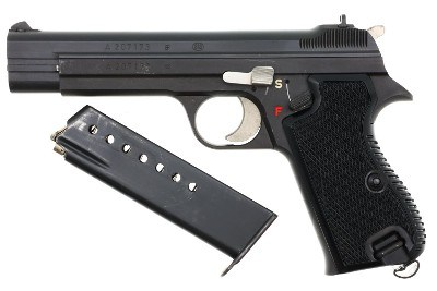 SIG P49, Swiss Military Pistol, Late Production, A207173, FB02024