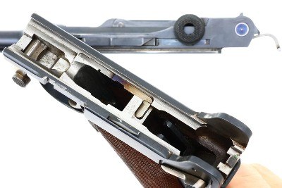 DWM Swiss 1906 Luger Military Pistol, Cross-in-Shield, 14133, FB02078 - Image 15 of 20