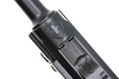 DWM Swiss 1906 Luger Military Pistol, Cross-in-Shield, 14133, FB02078 - Image 8 of 20