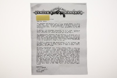 S&W Model 3 American Revolver, Russian Contract Reject, Letter, O-179 - Image 12 of 12