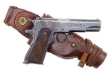 Colt Prewar Super .38 Pistol, 1911A1, Audley Belt Holster, 14479, FB01516 - 2 of 18