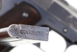 Colt Prewar Super .38 Pistol, 1911A1, Audley Belt Holster, 14479, FB01516 - 4 of 18