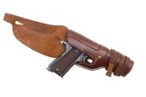 Colt Prewar Super .38 Pistol, 1911A1, Audley Belt Holster, 14479, FB01516 - 18 of 18