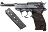 Walther P38, AC41, German WWII Military Pistol, 8412f, FB02123 - 1 of 16